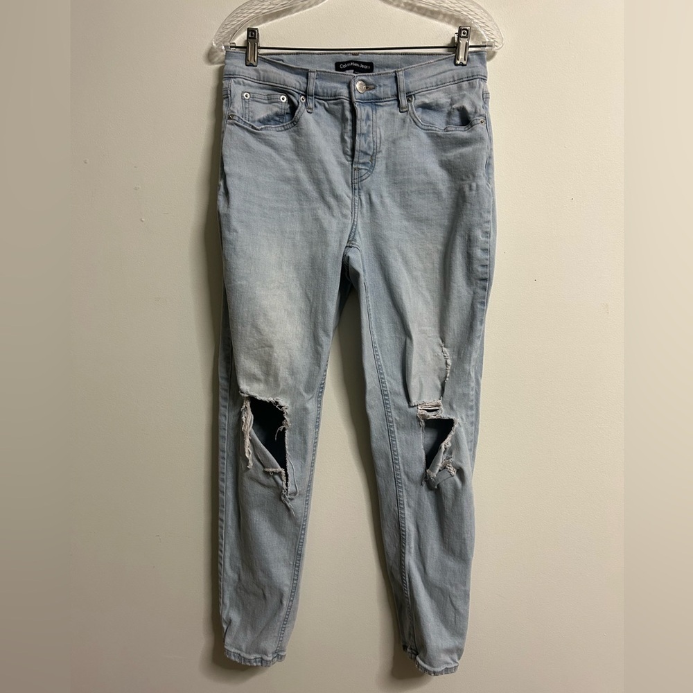 Calvin Klein Ripped‎ Skinny  Jeans